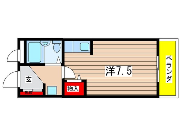 フォ－レスト池場の物件間取画像